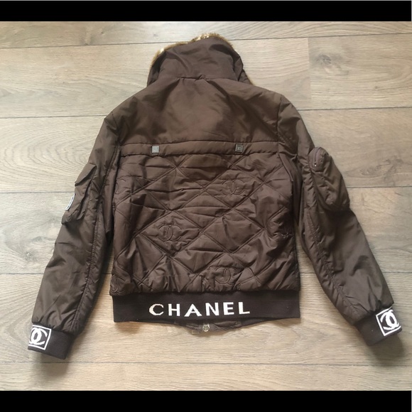 CHANEL Jackets & Blazers - Very rare! Vintage Chanel bomber jacket with CC